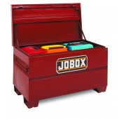 JOBOX High-Capacity Heavy-Duty Chest  48" W X 30" D X 33-3/8" H, BROWN